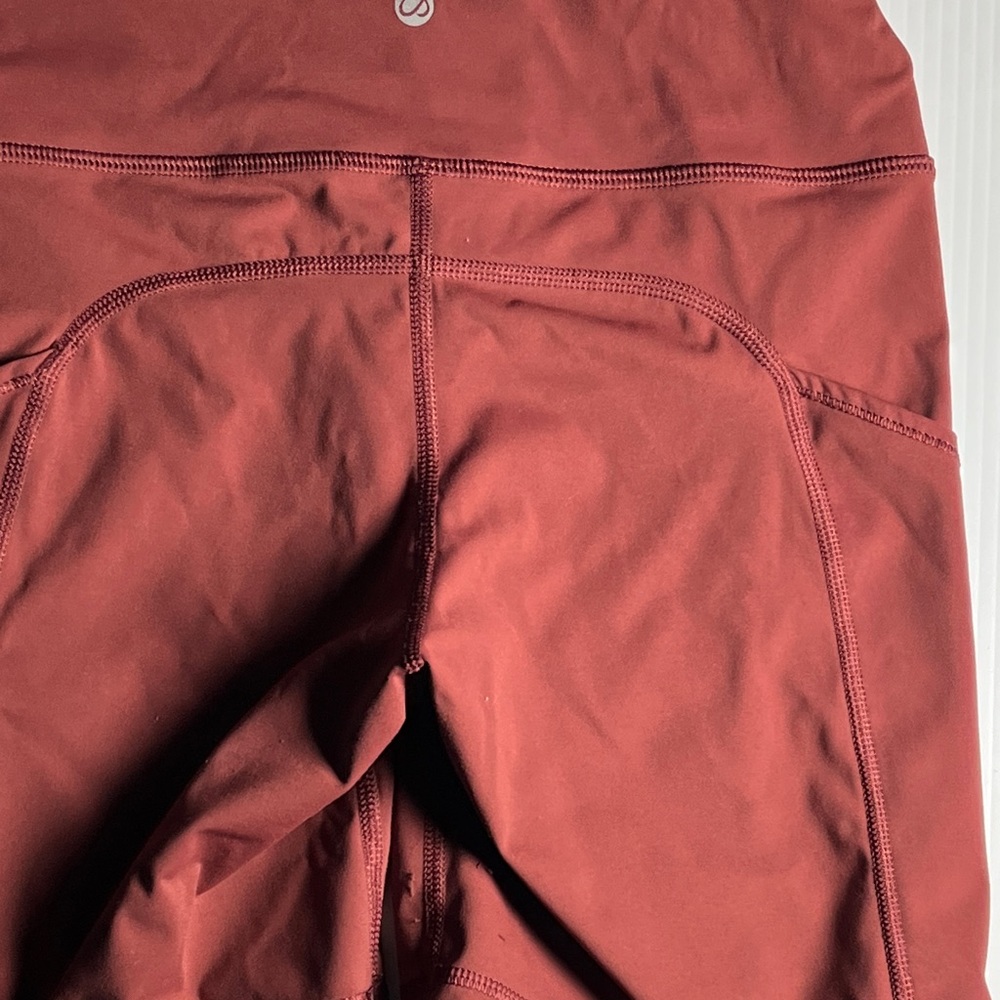 CRZ YOGA Rust Bike Shorts - Picture 3 of 5